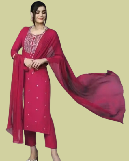 Vaanyaa Kasturi Collection – Graceful Cotton Kurta Set